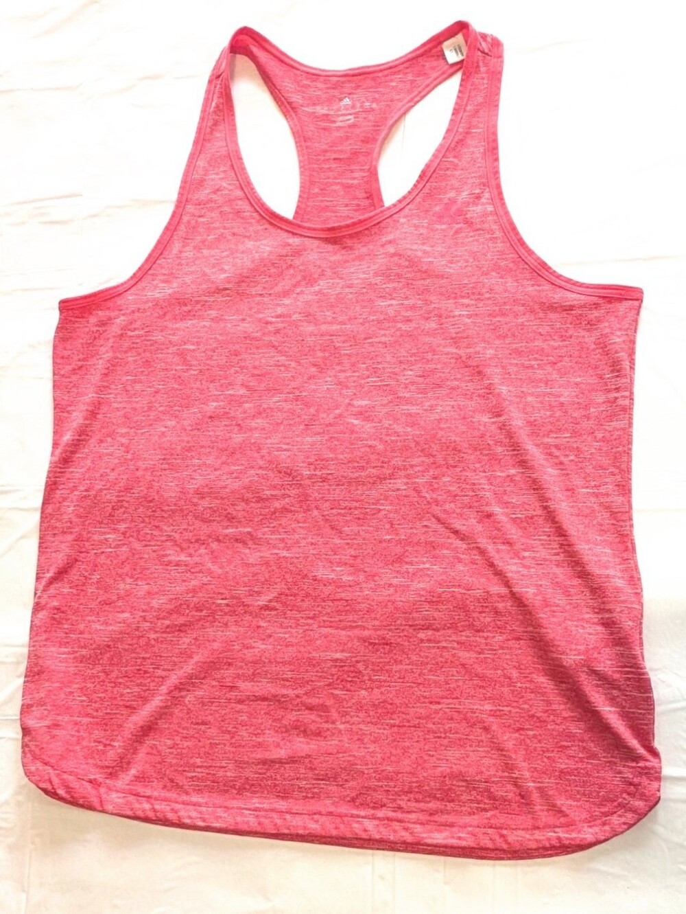 Adidas Performance Climalite Women's Vibrant Pink Racerback Tank Top Pink Size